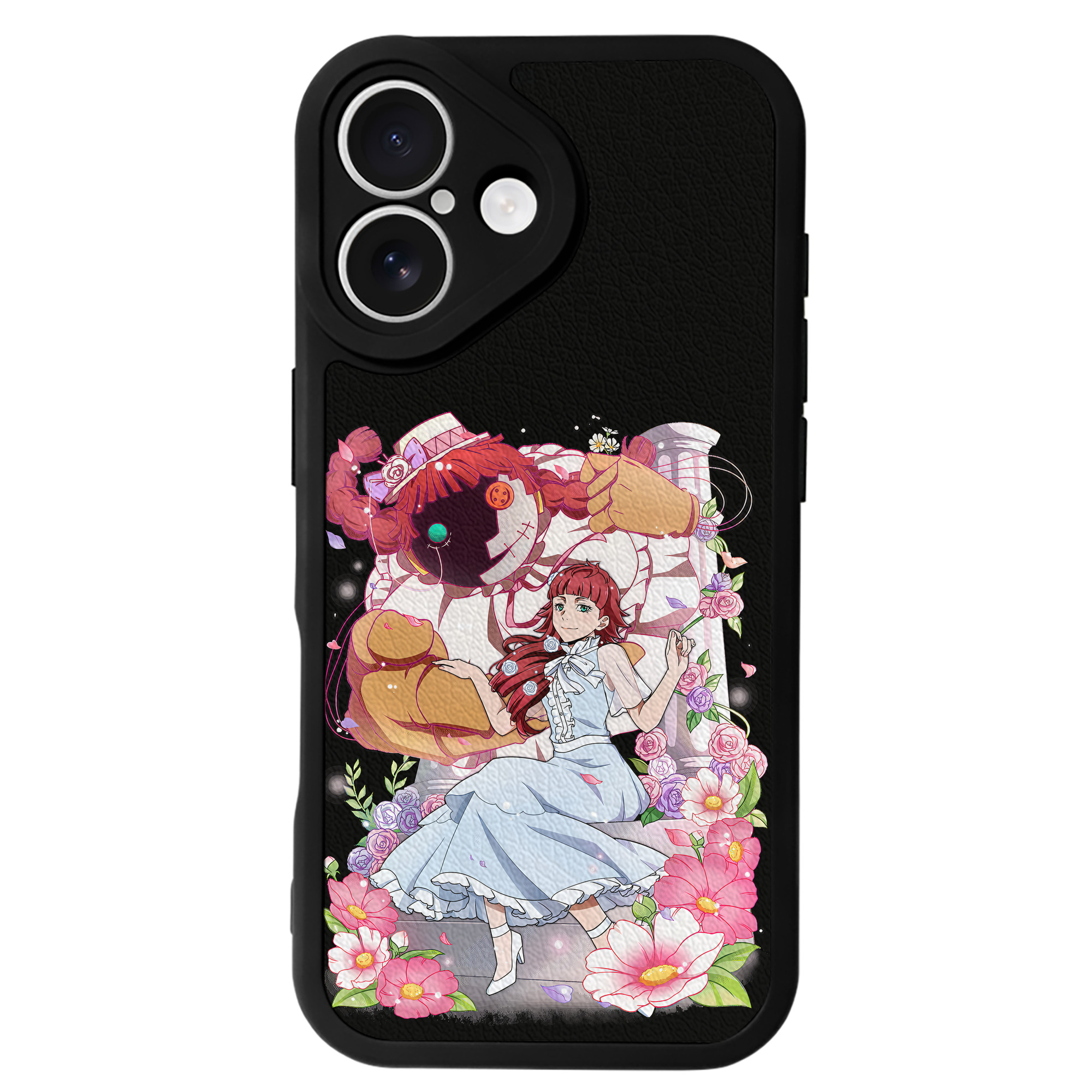 （画像用） 文豪ストレイドッグス Bungo Stray Dogs 【iPhone 16シリーズ対応】シリコンスマホケース（レザー調） 材質：シリコン